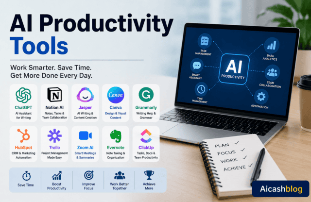 AI Productivity Tools: A Simple Beginner’s Guide to Working Smarter and Saving Time