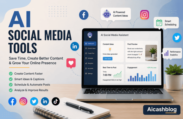 AI Social Media Tools: A Simple Beginner’s Guide to Saving Time and Growing Online