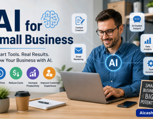AI for Small Business: A Beginner’s Guide to Saving Time, Cutting Costs, and Growing Your Business