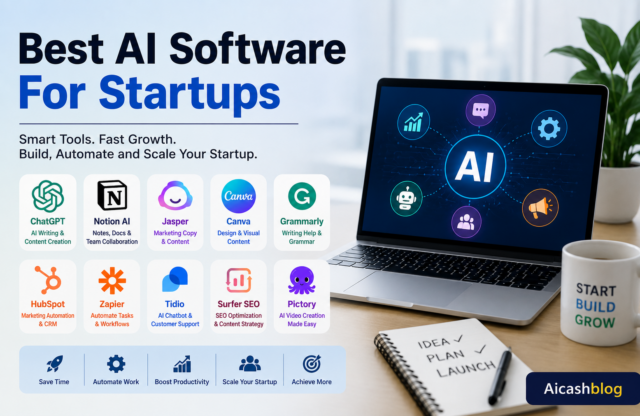 Best AI Software for Startups: A Simple Beginner’s Guide to Growing Your New Business