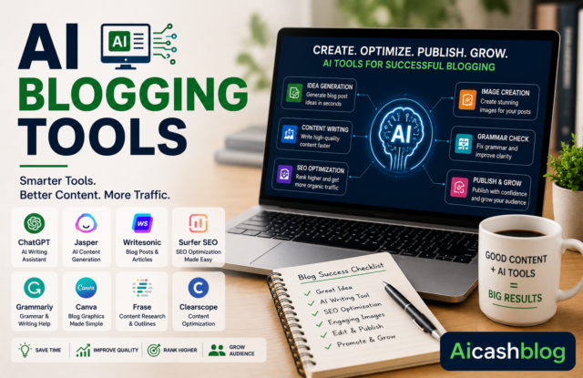 AI Blogging Tools: 10 Tools and Ideas to Help You Blog Faster